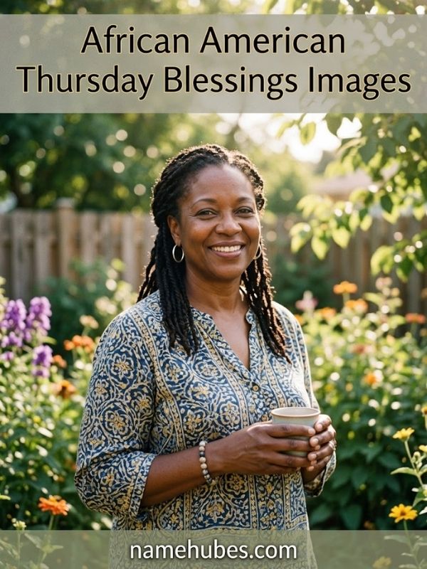 African American Thursday Blessings Images