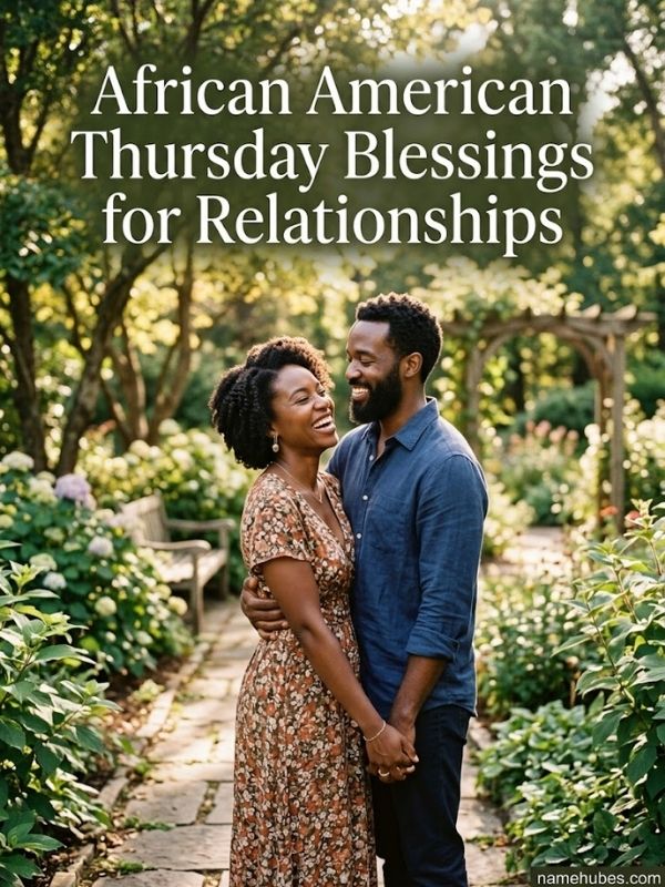 African American Thursday Blessings for Relationships