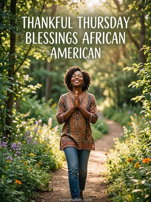 Thankful Thursday Blessings African American