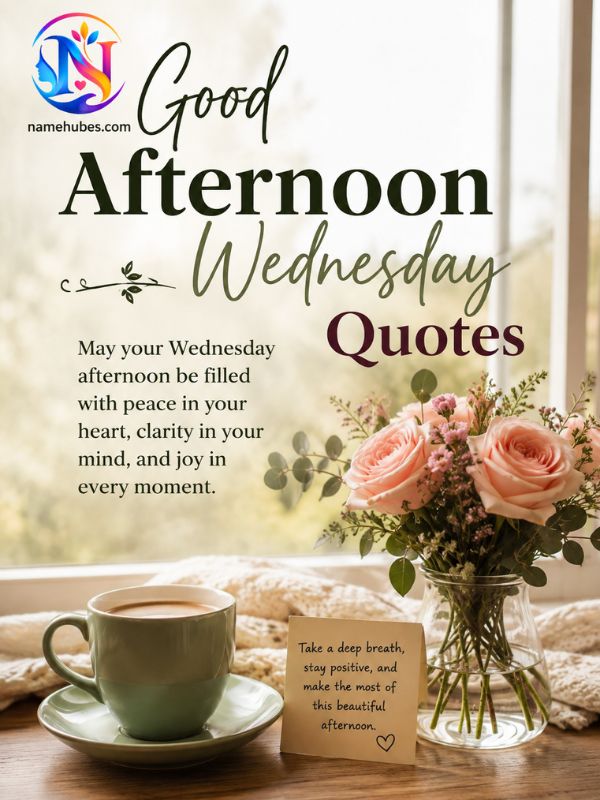 good-afternoon-wednesday-quotes