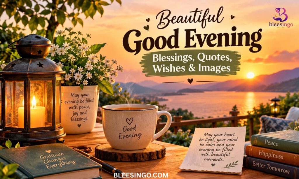 Beautiful Good Evening Blessings