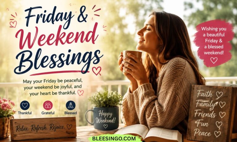 Friday Weekend Blessings