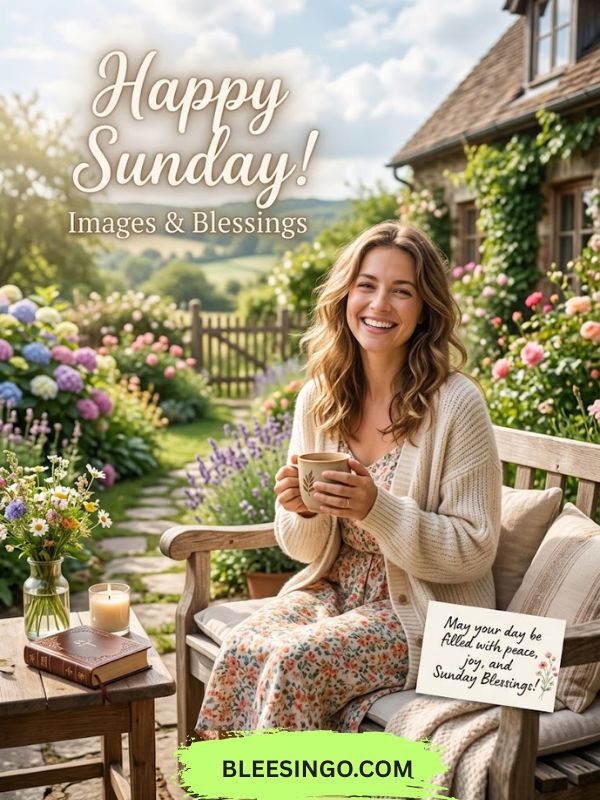  Happy Sunday Images and Blessings