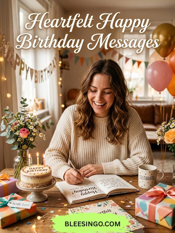 Heartfelt Happy Birthday Messages