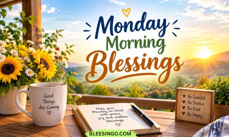 Monday Morning Blessings
