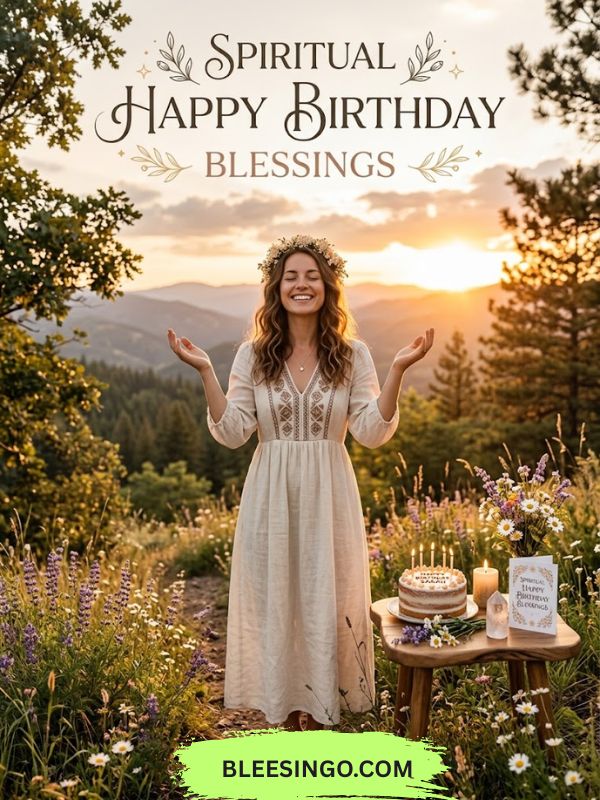  Spiritual Happy Birthday Blessings