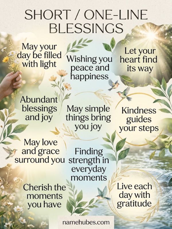 short-one-line-blessings
