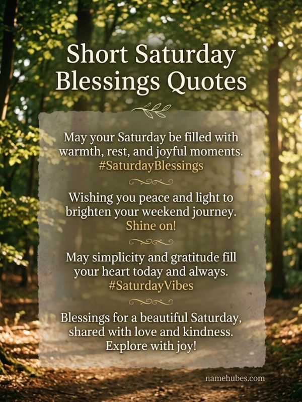 short-saturday-blessings-quotes