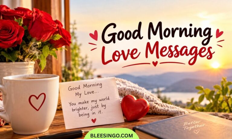 Good Morning Love Messages
