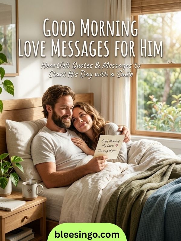 Good Morning Love Messages for Him