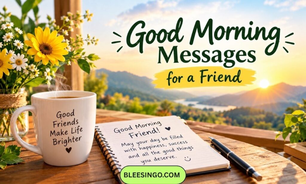 Good Morning Messages for a Friend