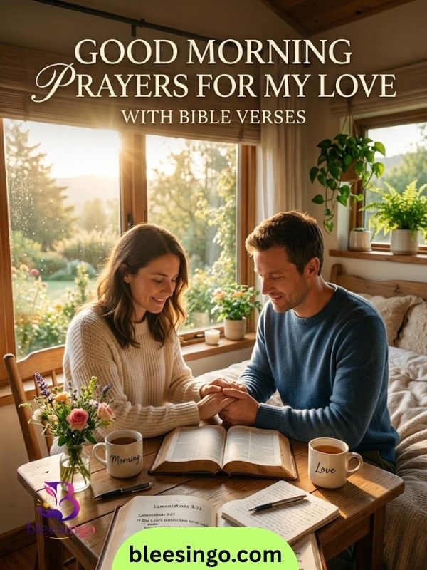 Good Morning Prayers for My Love With Bible Verses