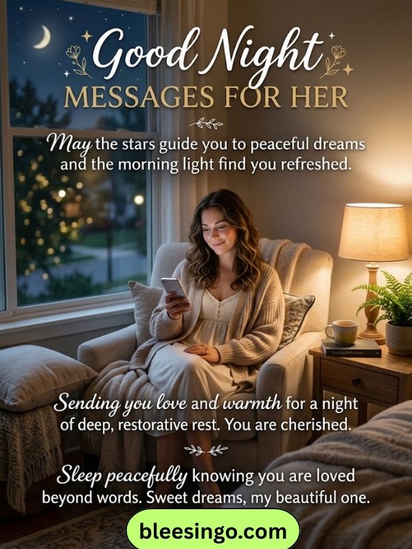 Good Night Messages for Her  