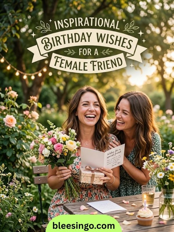  Inspirational Birthday Wishes for a Female Friend