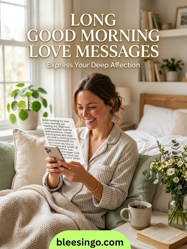 Long Good Morning Love Messages