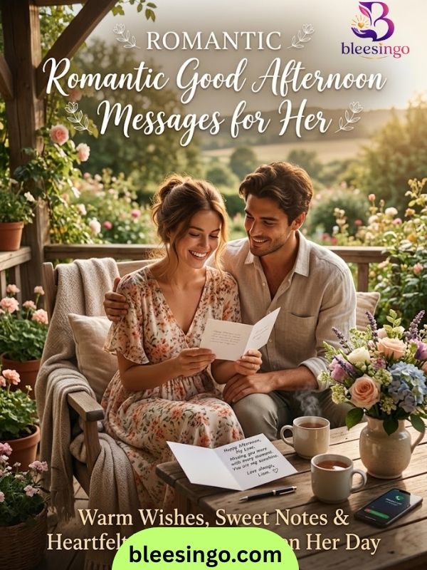 Romantic Good Afternoon Messages for Her