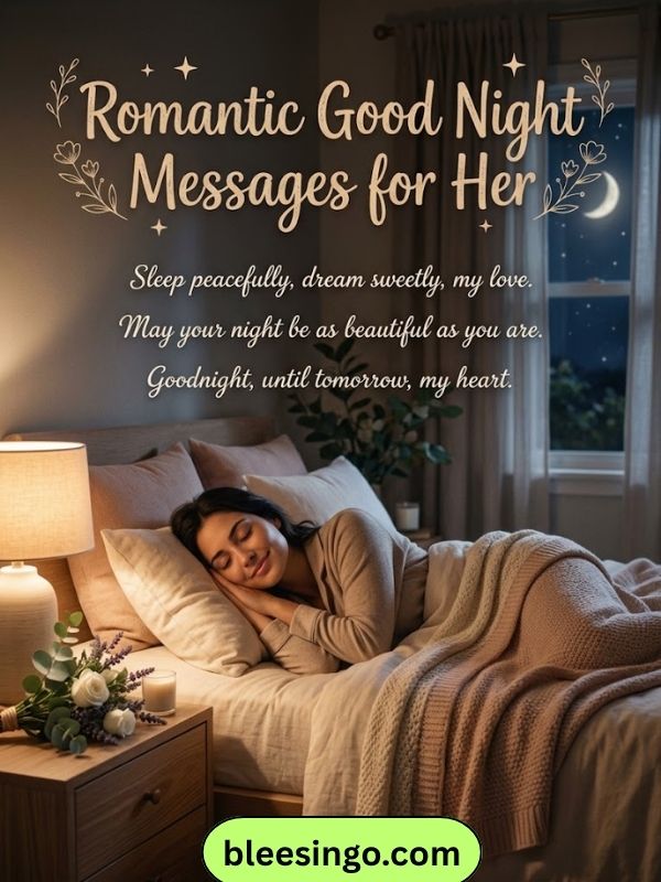 Romantic Good Night Messages for Her