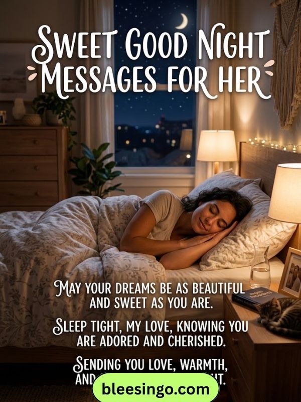 Sweet Good Night Messages for Her